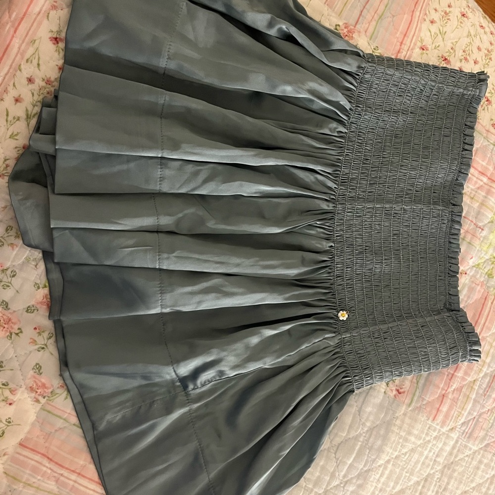Elegant Blue Women's Skirt